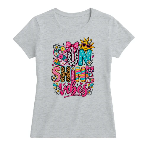 Sunshine Vibes T-Shirt – Colorful Summer