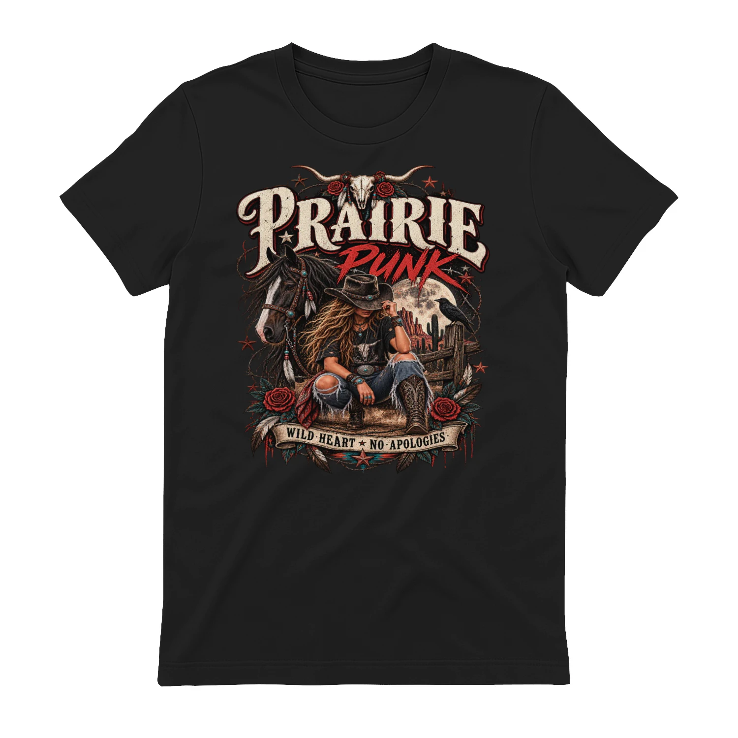 Cowgirl T-Shirt for Summer – Funny Western Girl Country Rodeo Graphic Tee