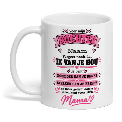 Voor mijn dochter, van mama Mok
