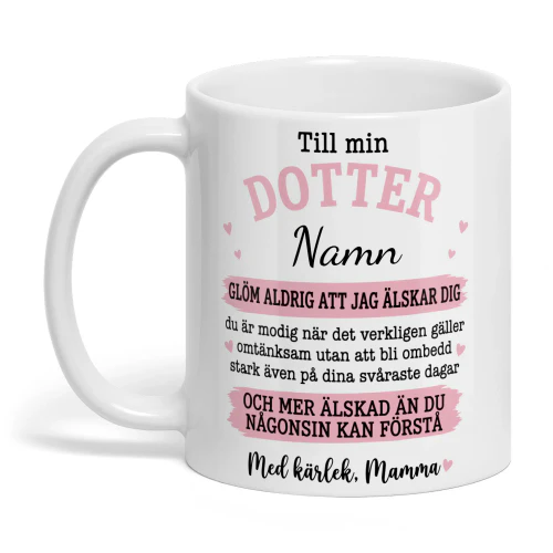 Glöm aldrig att jag älskar dig