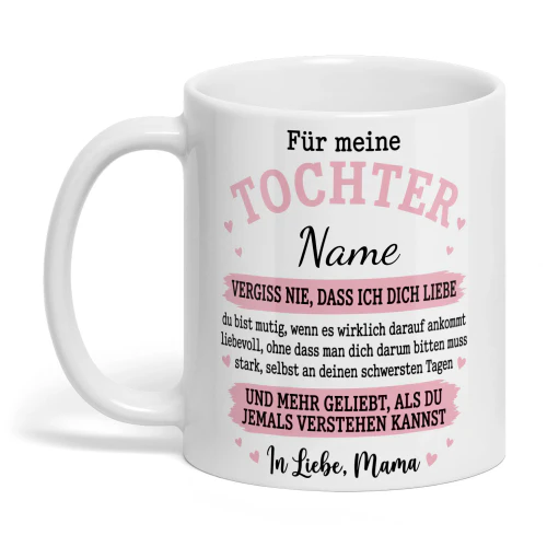 Vergiss nie, dass ich dich liebe