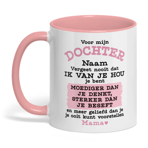 Voor mijn dochter, van mama