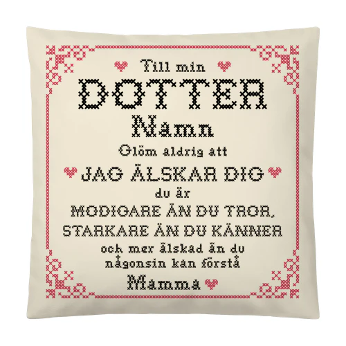 Till min Dotter, Mamma
