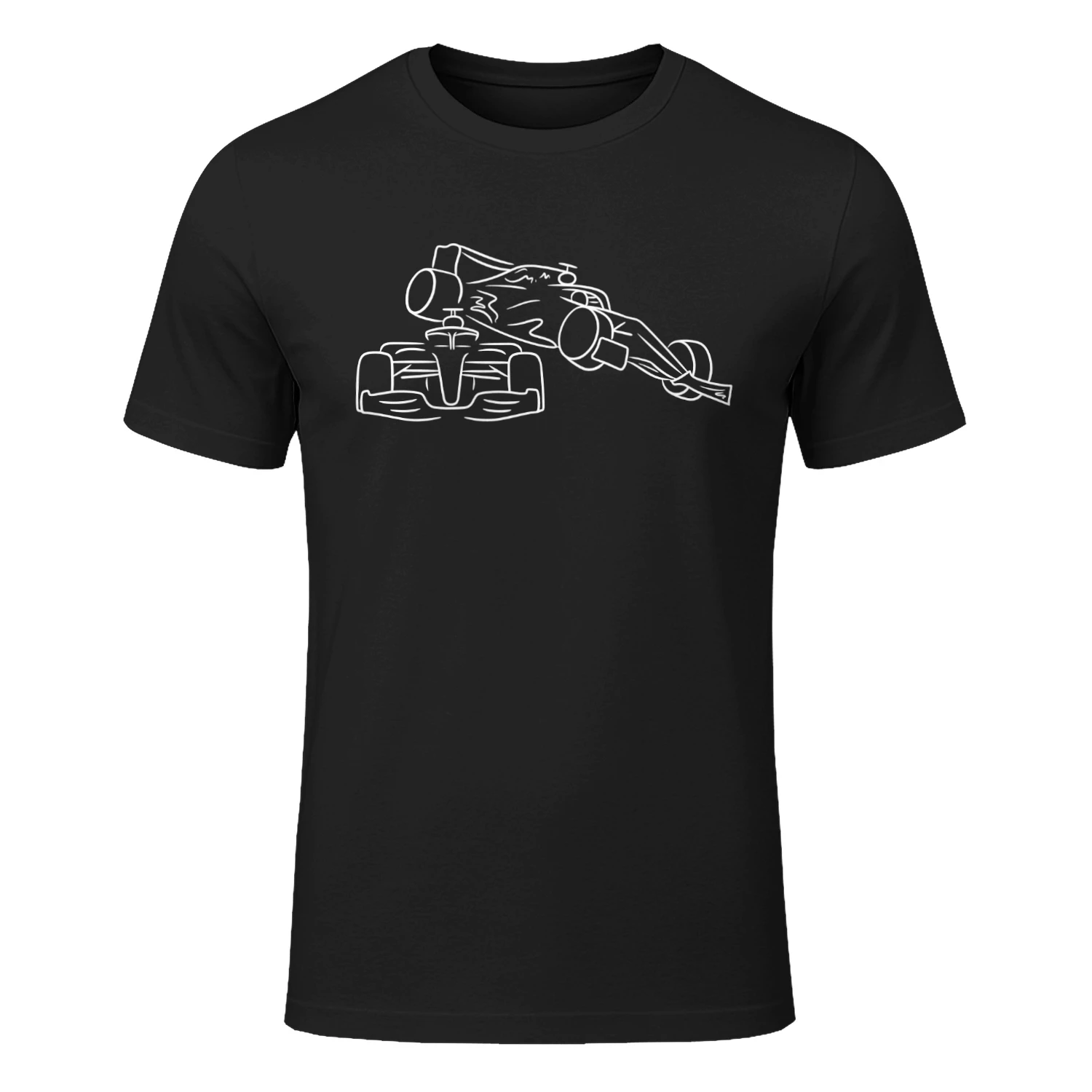 Racing Car Line Art Tee Shirt Motorsport Fan Tee, Grand Prix Racing Shirt, Race Car Lover Gift