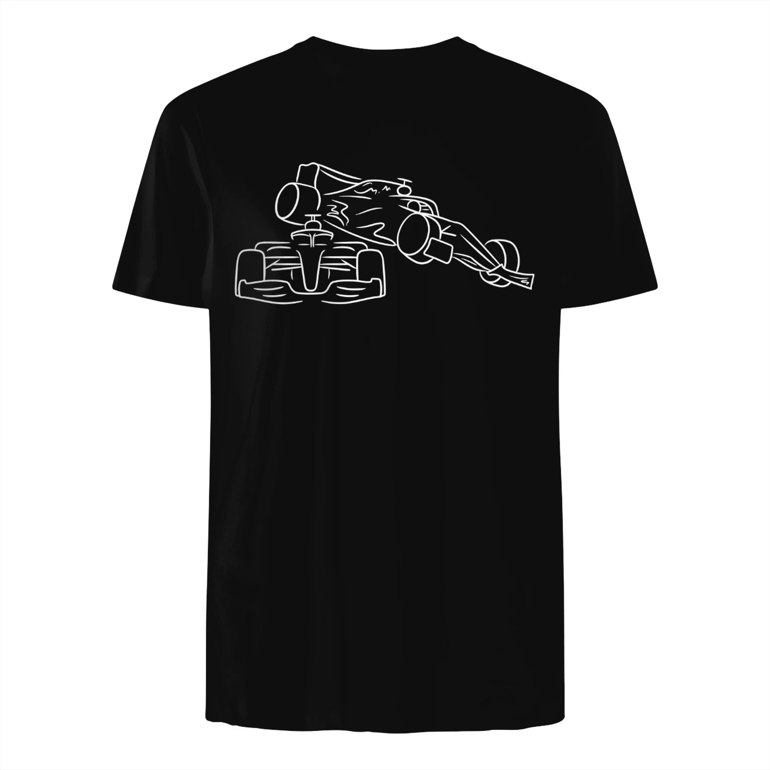 Racing Car Line Art Tee Shirt Motorsport Fan Tee, Grand Prix Racing Shirt, Race Car Lover Gift
