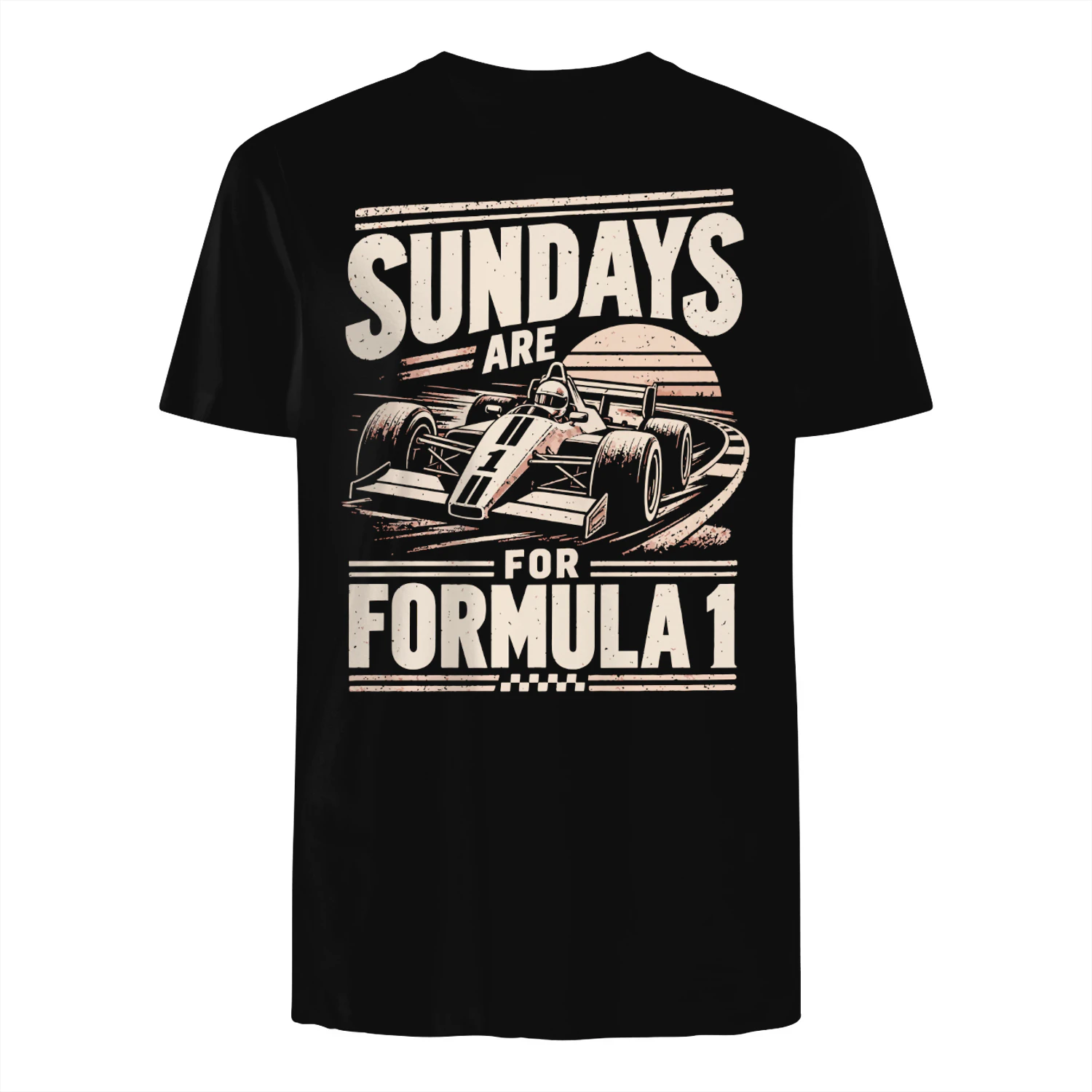 Vintage Formula Racing T-Shirt – Sundays Are for Racing Motorsport Tee