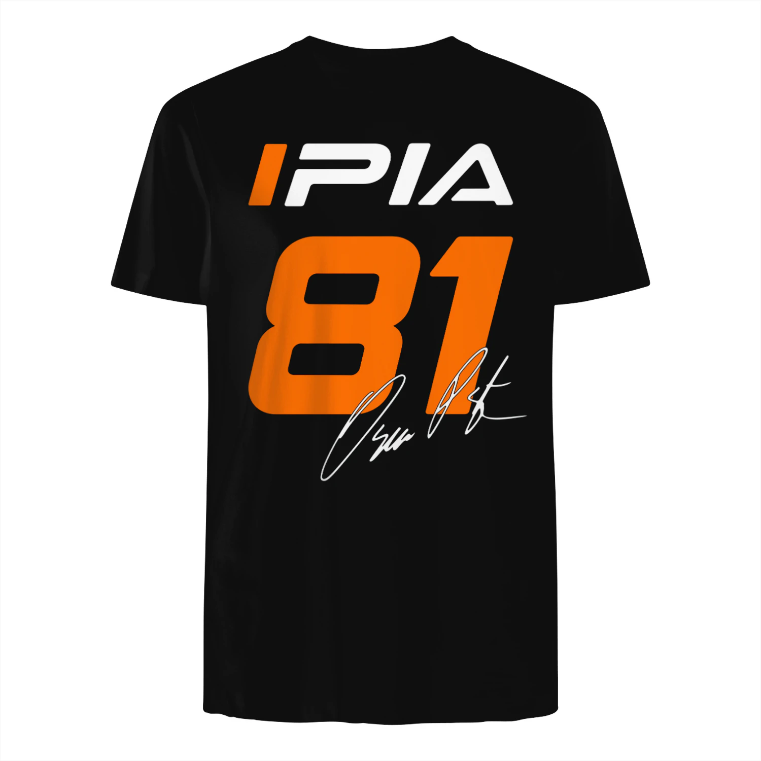 Oscar Piastri PIA 81 Shirt Formula Racing Fan Graphic Tee Motorsport Inspired shirt
