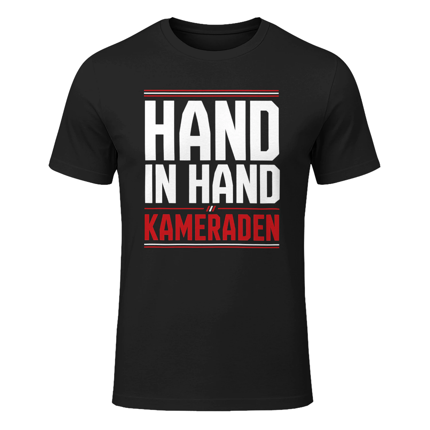 Hand in Hand Kameraden 1908 Shirt – Rotterdam Voetbal Supporter Tee Shirt