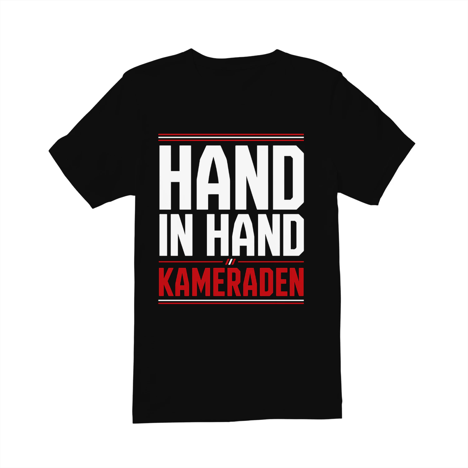 Hand in Hand Kameraden 1908 Shirt – Rotterdam Voetbal Supporter Tee Shirt