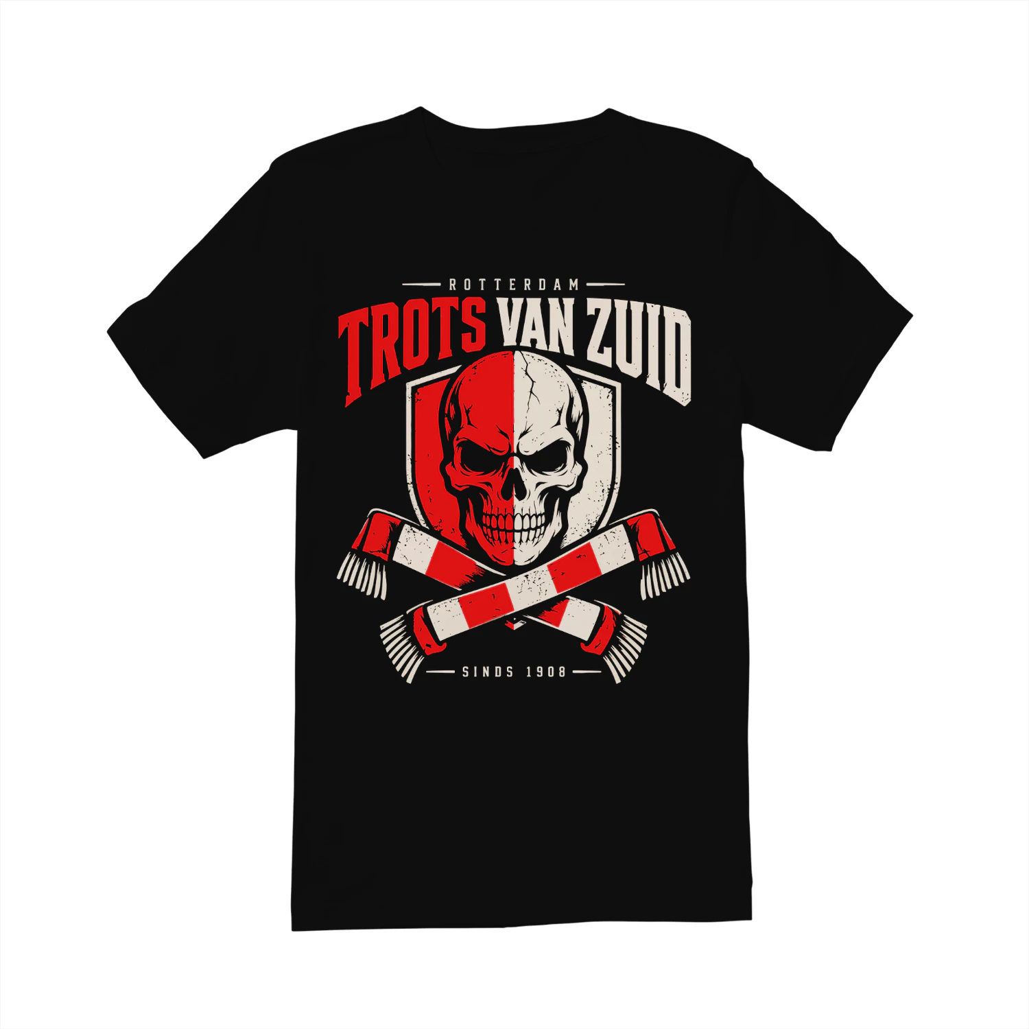 Trots Van Zuid Shirt – Rotterdam Voetbal Supporter Tee Shirt