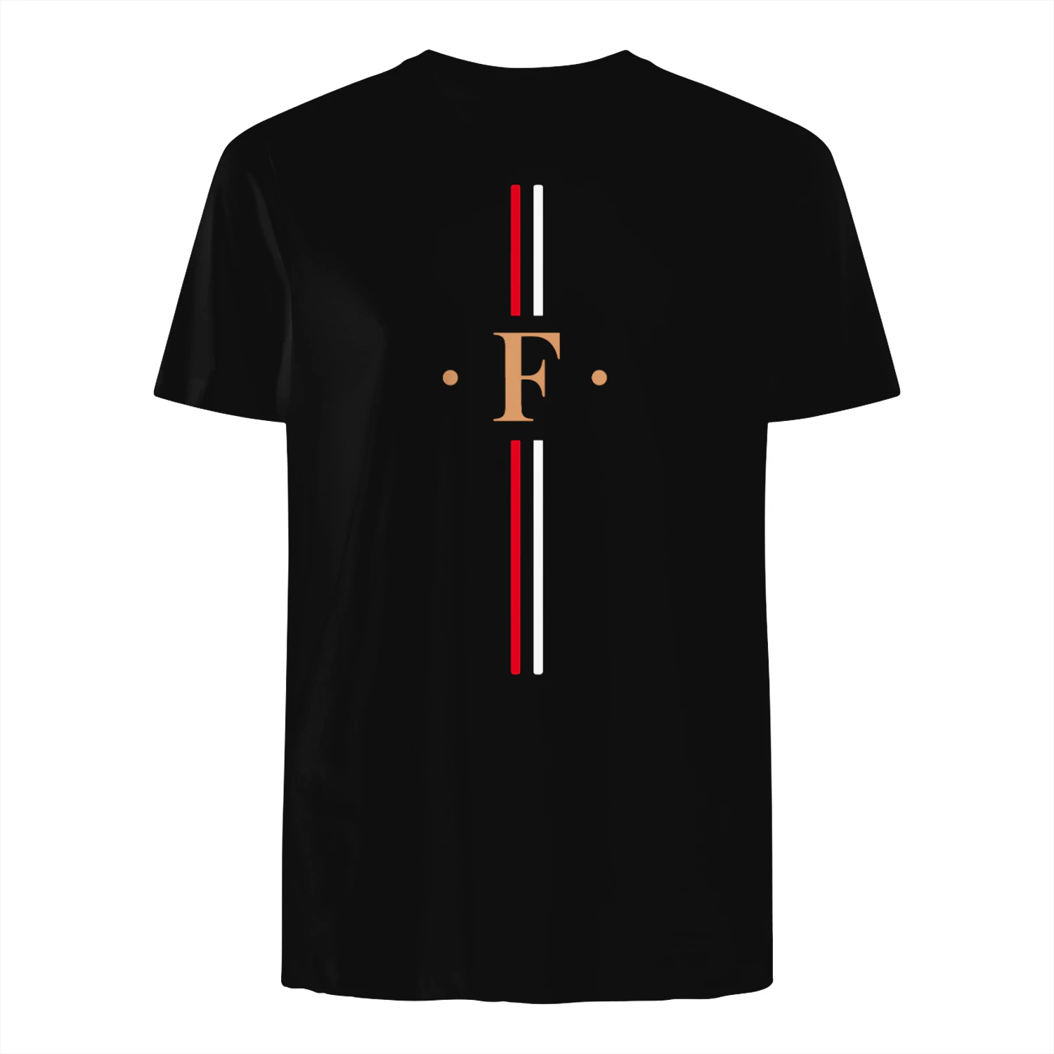 Minimalist F Red White Shirt – Rotterdam Supporter Tee Shirt