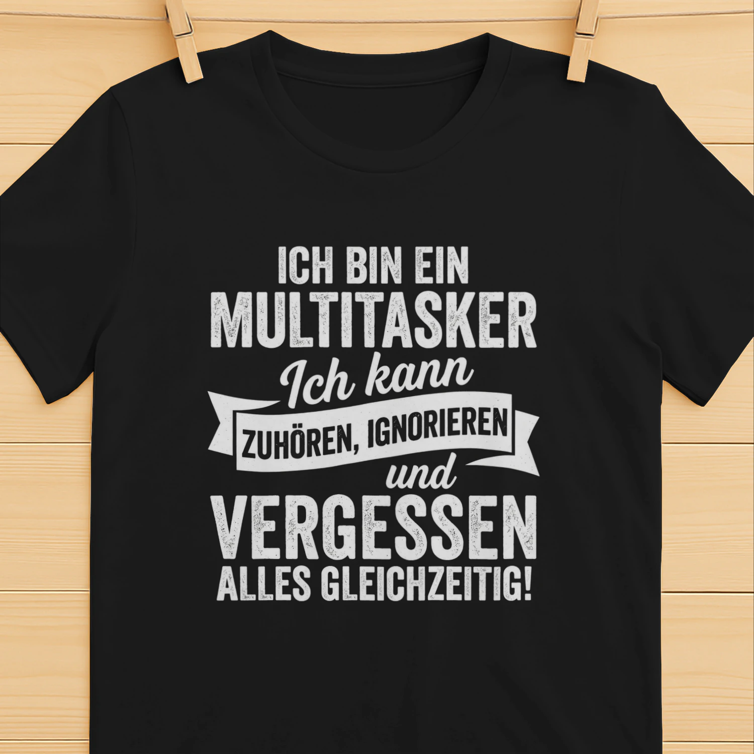Ich bin ein Multitasker!