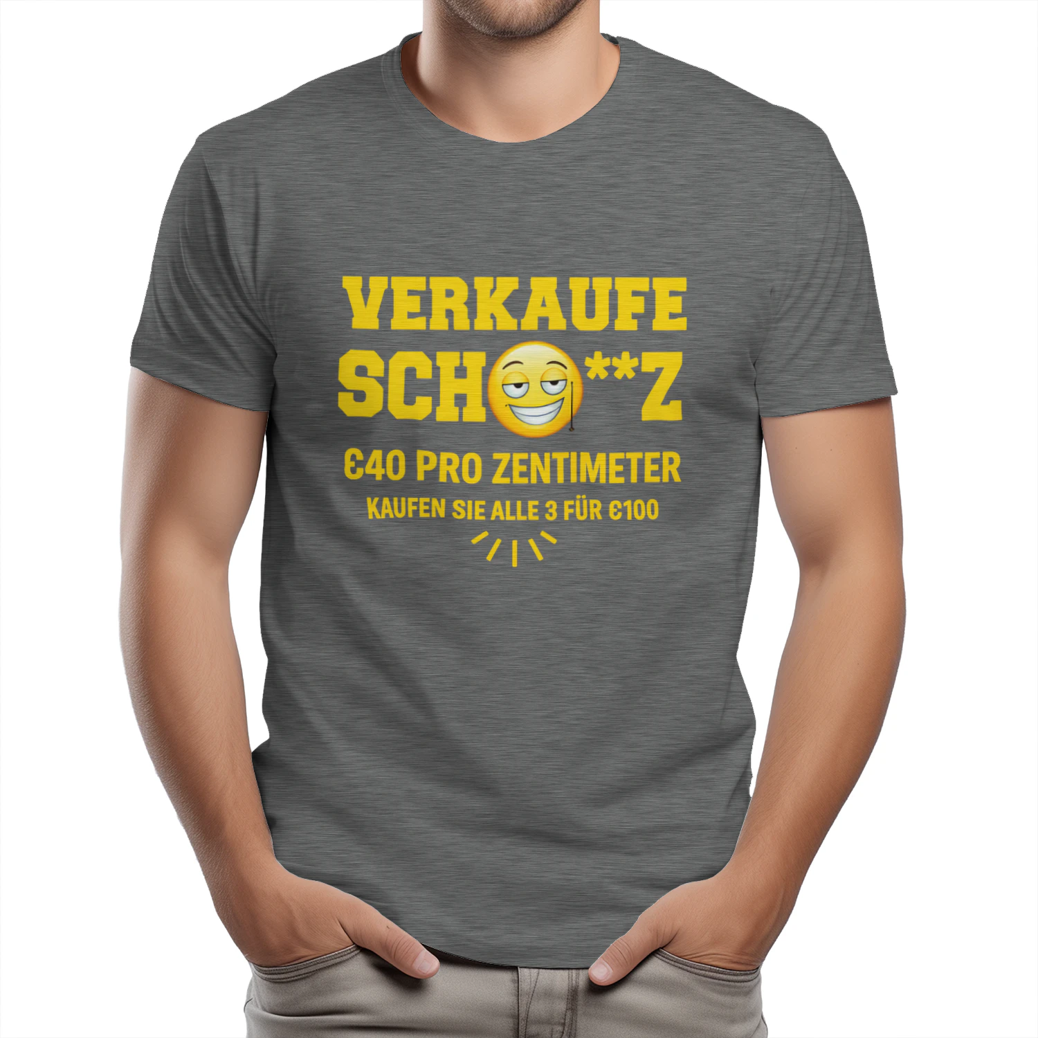 Verkaufe Spaß pro Zentimeter.