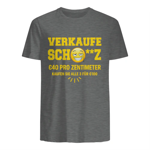 Verkaufe Spaß pro Zentimeter.