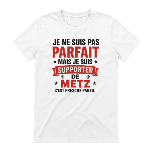 je ne suis pas parfait mais je suis supporter de metz c'est presque pareil