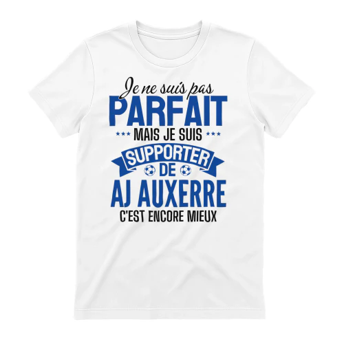 je ne suis pas parfait mais je suis supporter de AJ Auxerre c'est encore mieux