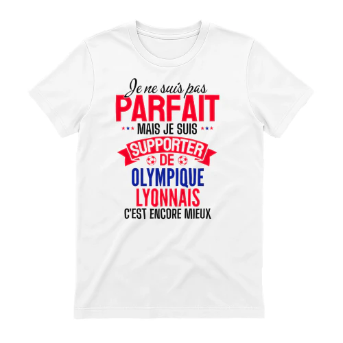je ne suis pas parfait mais je suis supporter de olympique lyonnais c'est encore mieux