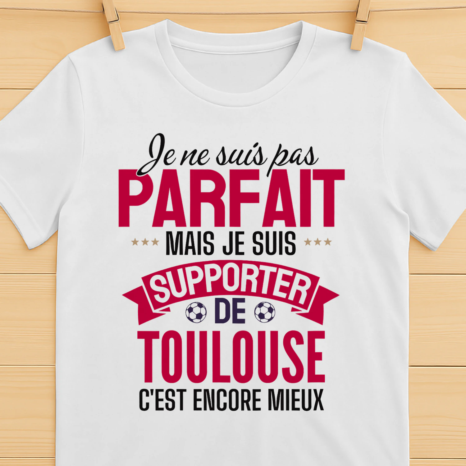 je ne suis pas parfait mais je suis supporter de toulouse c'est encore mieux
