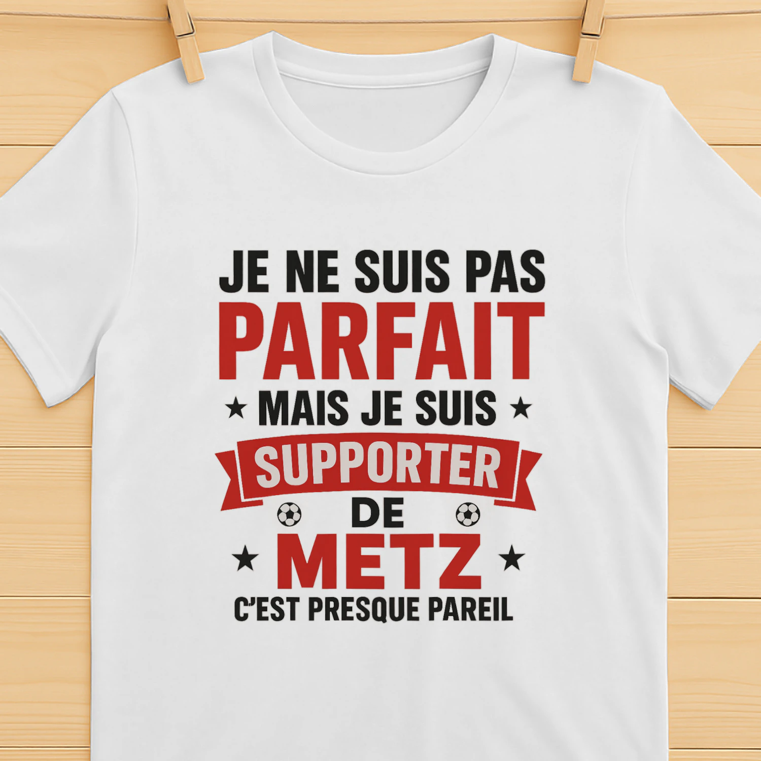 je ne suis pas parfait mais je suis supporter de metz c'est presque pareil