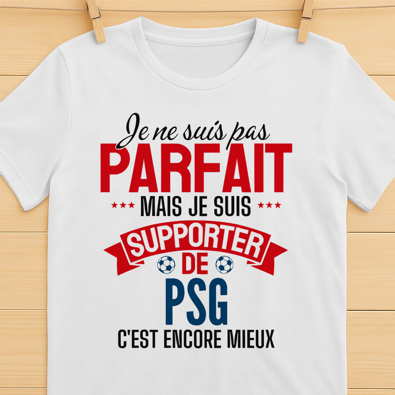 je ne suis pas parfait mais je suis supporter de psg c'est encore mieux