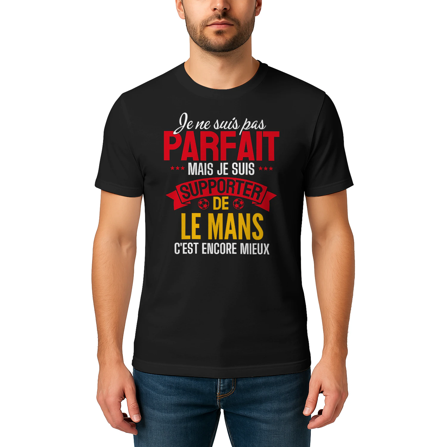 je ne suis pas parfait mais je suis supporter de LE MANS c'est encore mieux