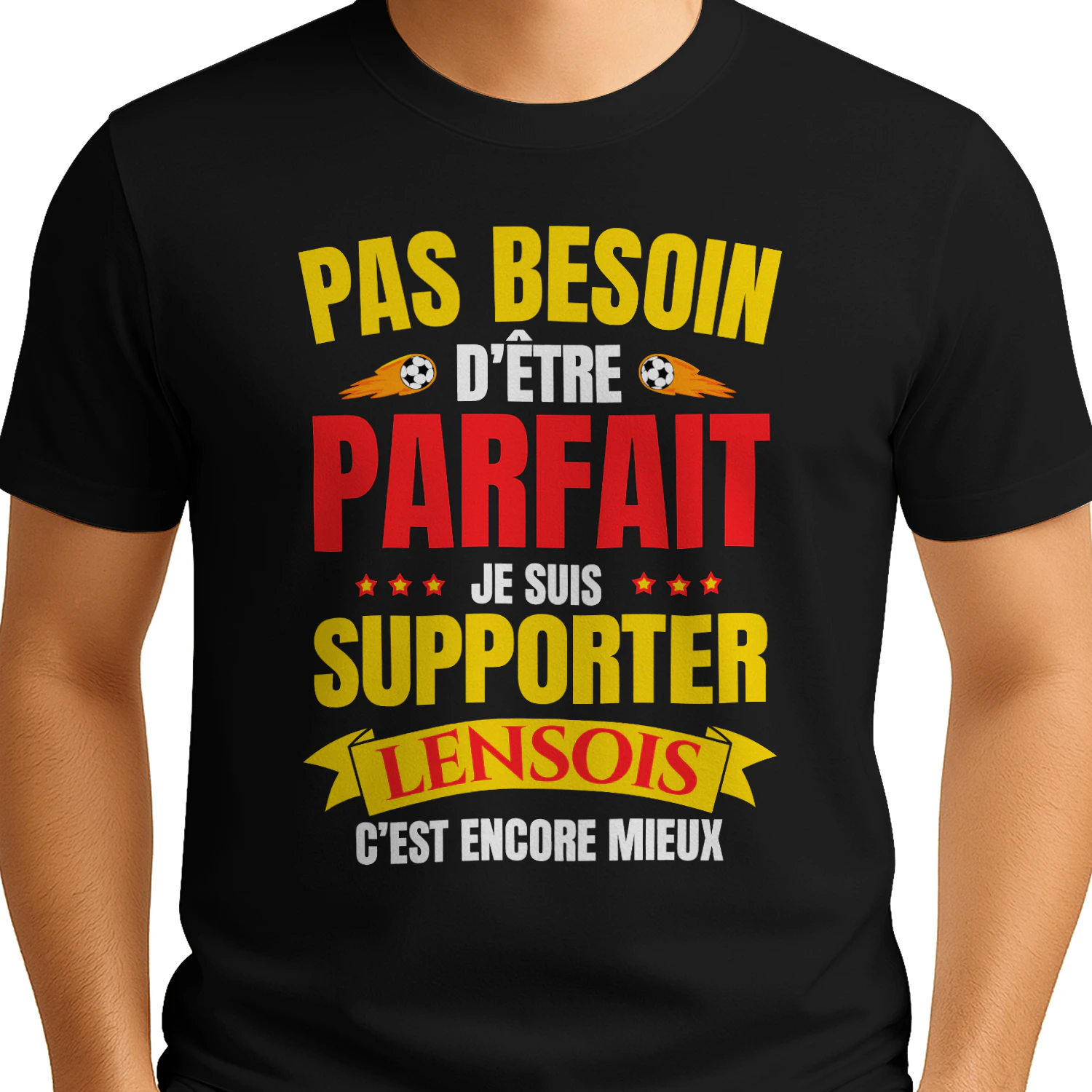 pas besoin d'être parfait je suis supporter de Lensois c'est encore mieux