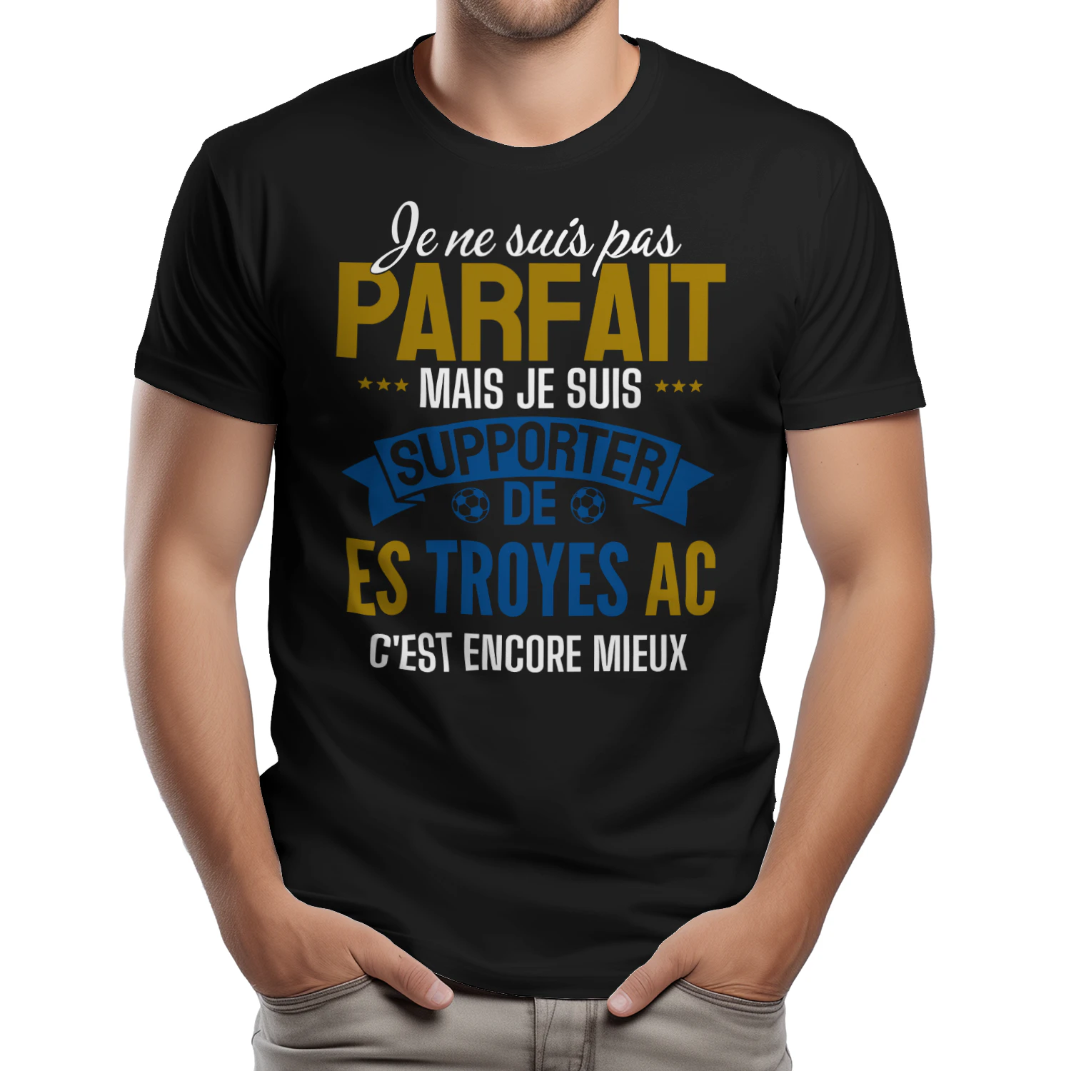  je ne suis pas parfait mais je suis supporter de ES Troyes AC c'est encore mieux