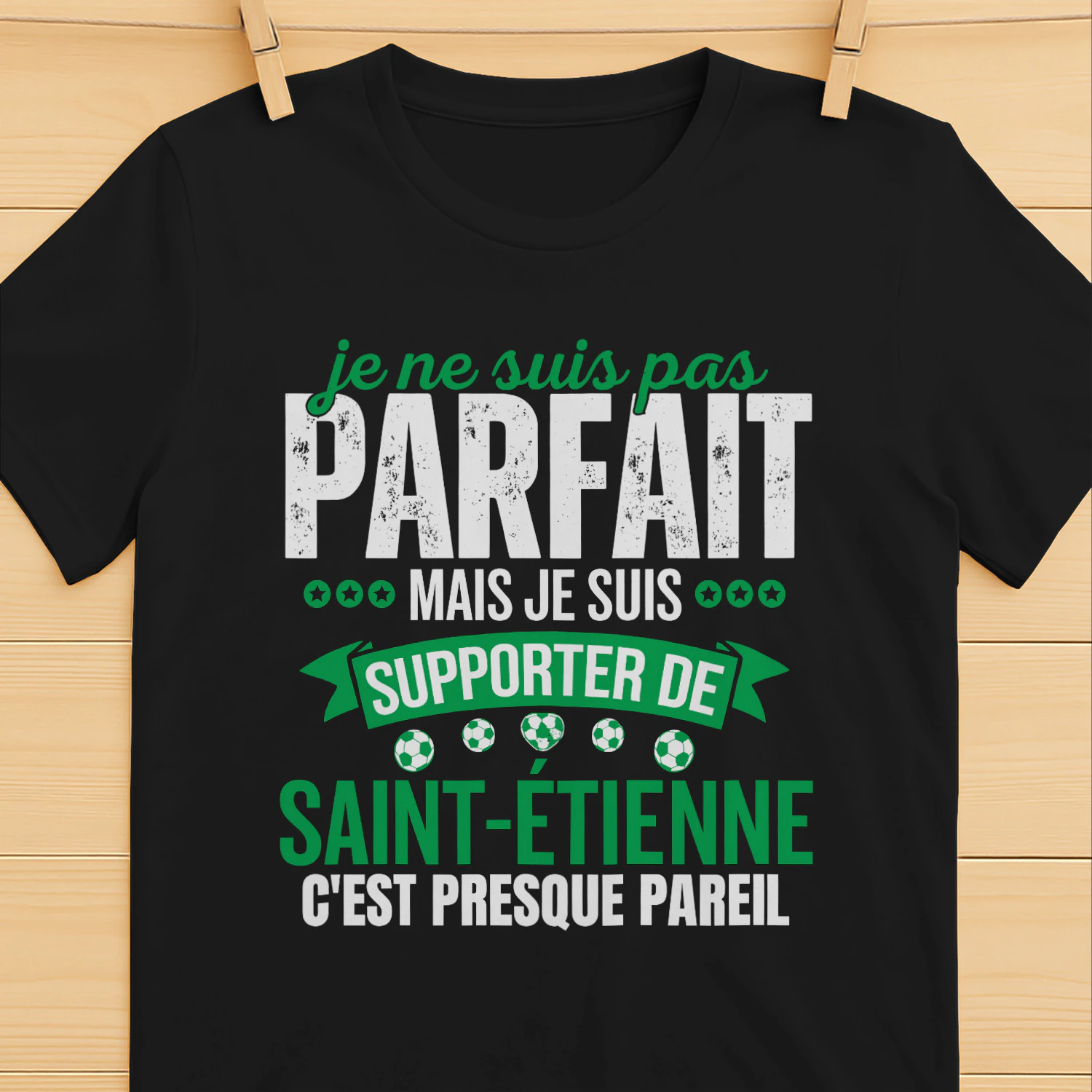 je ne suis pas parfait mais je suis supporter de saint etienne c'est presque pareil