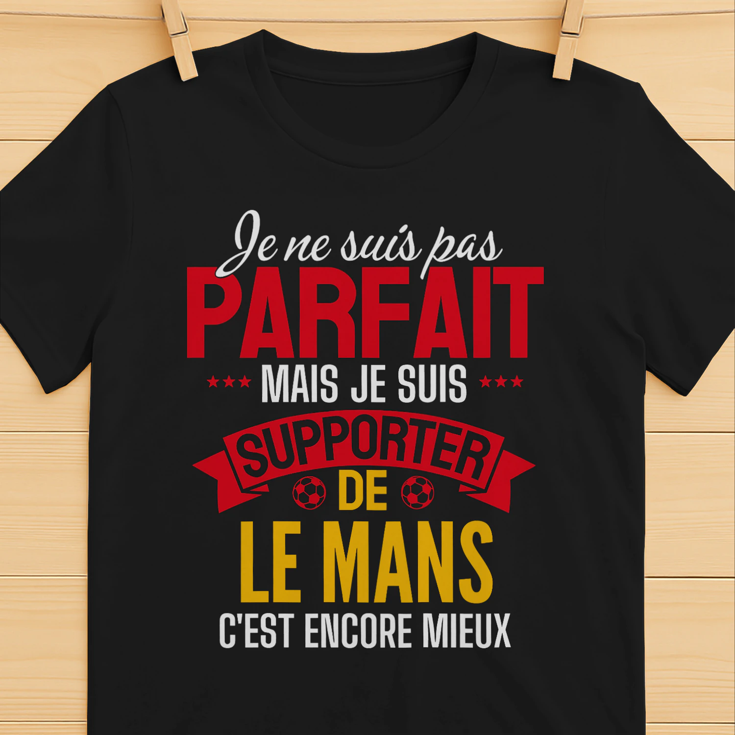 je ne suis pas parfait mais je suis supporter de LE MANS c'est encore mieux