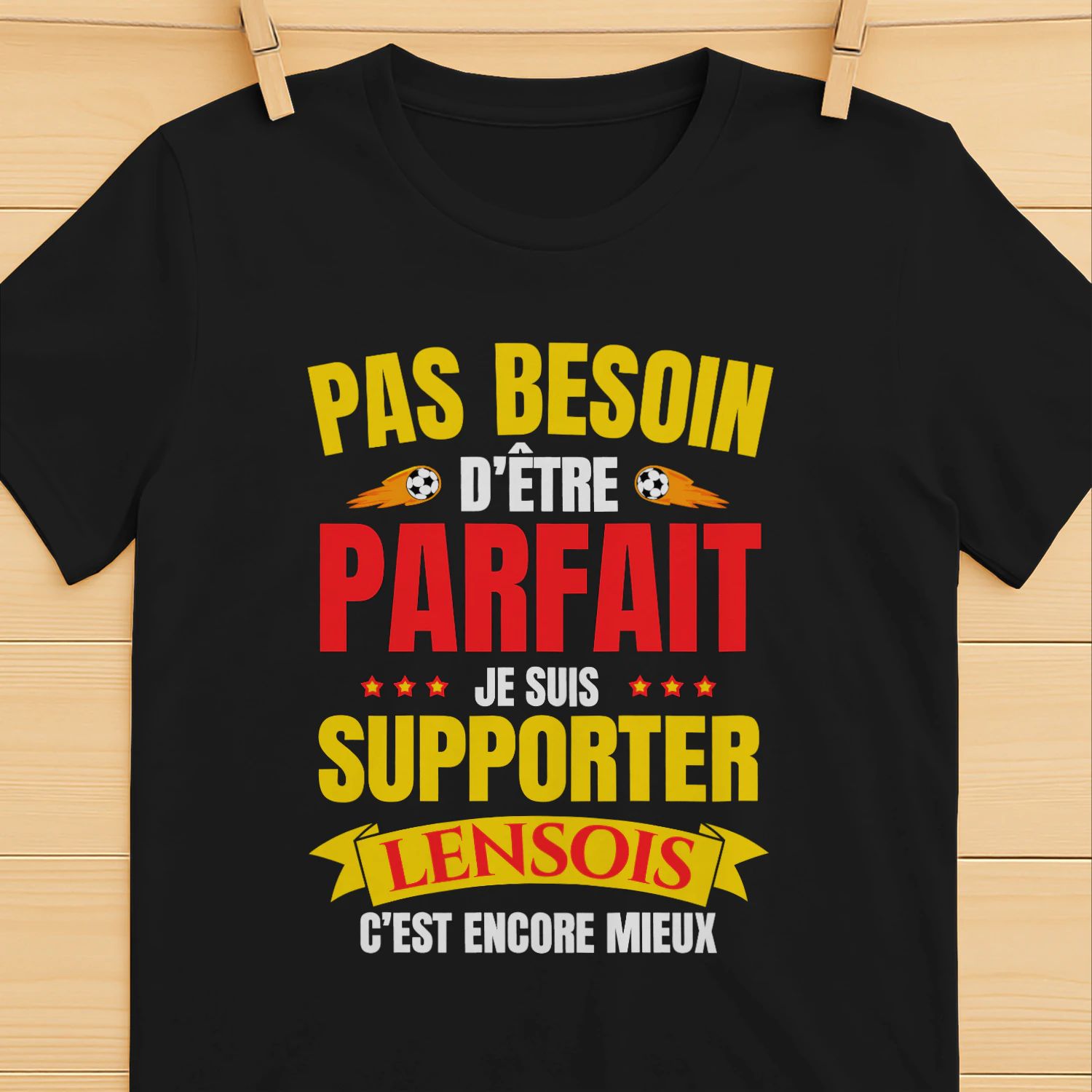 pas besoin d'être parfait je suis supporter de Lensois c'est encore mieux