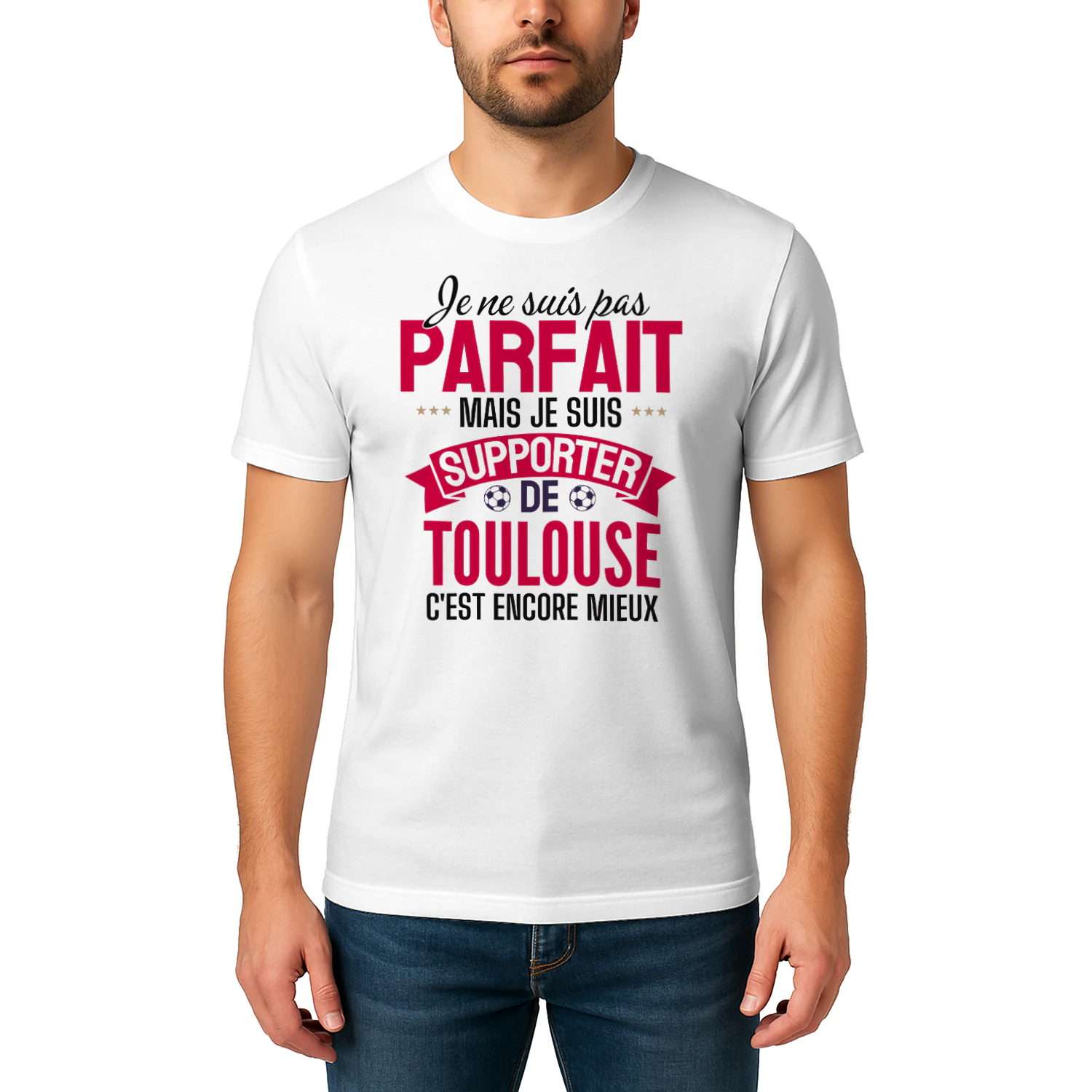 je ne suis pas parfait mais je suis supporter de toulouse c'est encore mieux