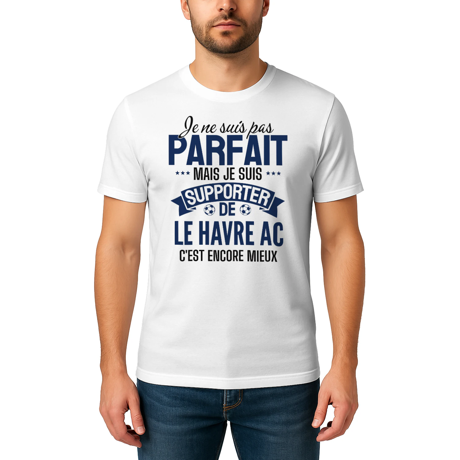 je ne suis pas parfait mais je suis supporter de Le Havre AC c'est encore mieux