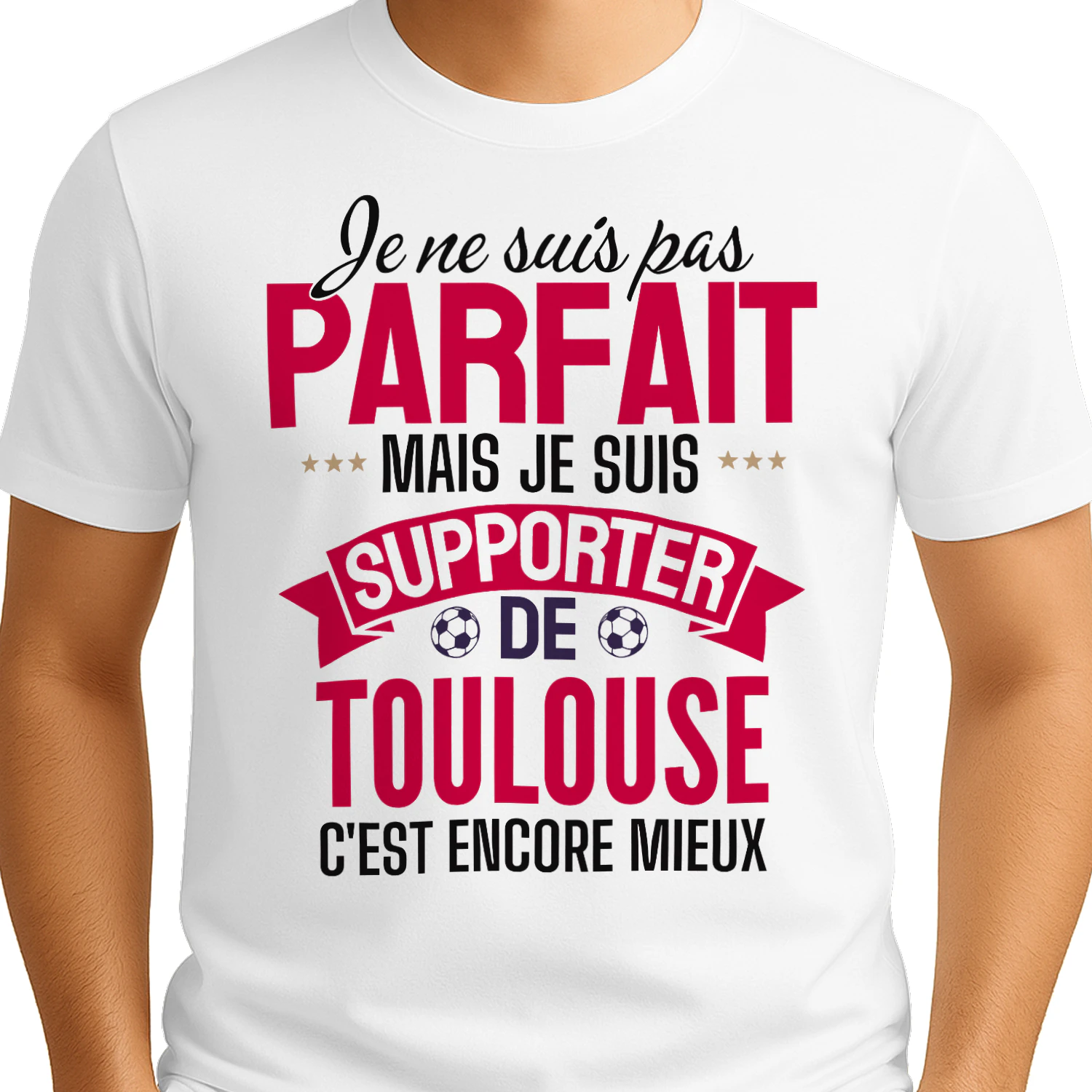 je ne suis pas parfait mais je suis supporter de toulouse c'est encore mieux