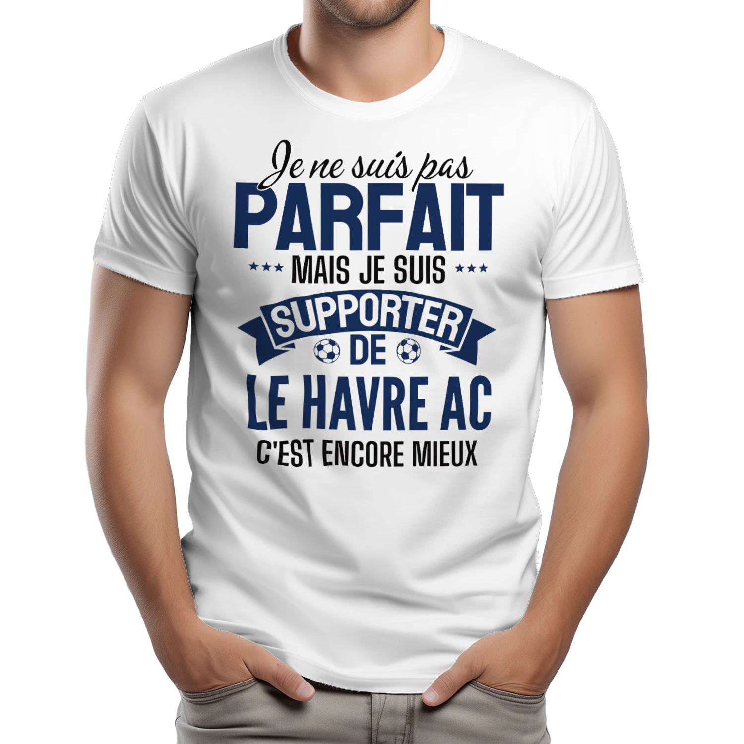 je ne suis pas parfait mais je suis supporter de Le Havre AC c'est encore mieux