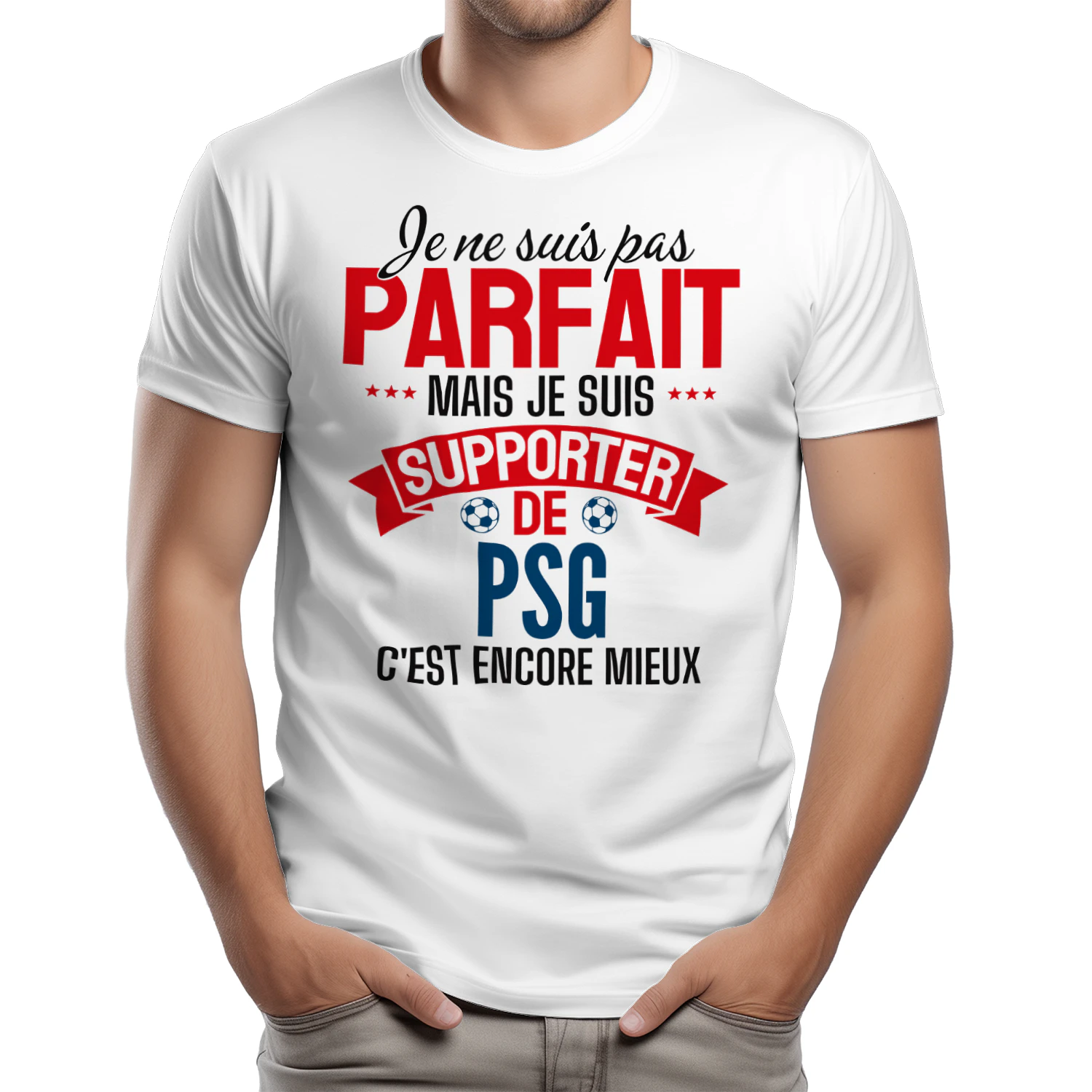je ne suis pas parfait mais je suis supporter de psg c'est encore mieux