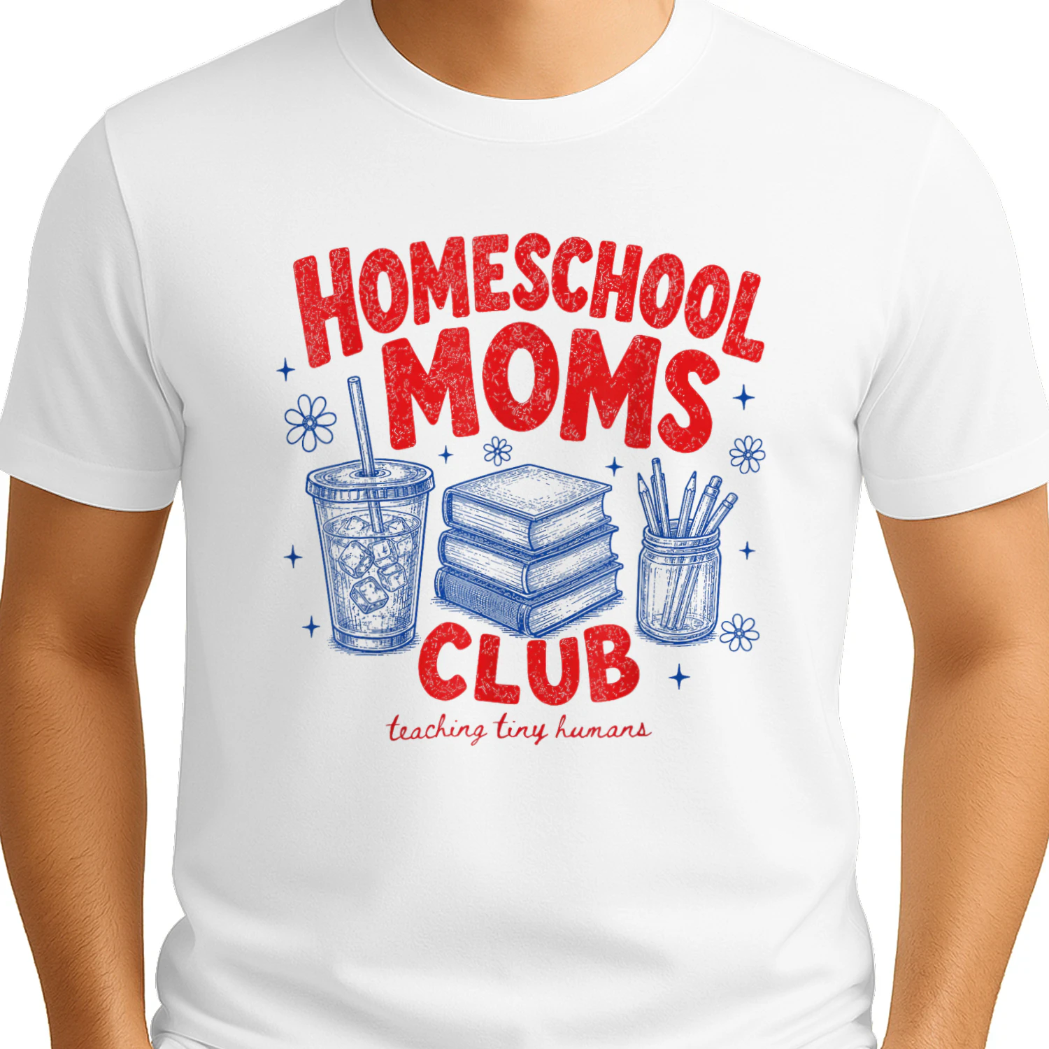 Homeschool Moms Club Homeschooling Mom Back to School T-Shirt