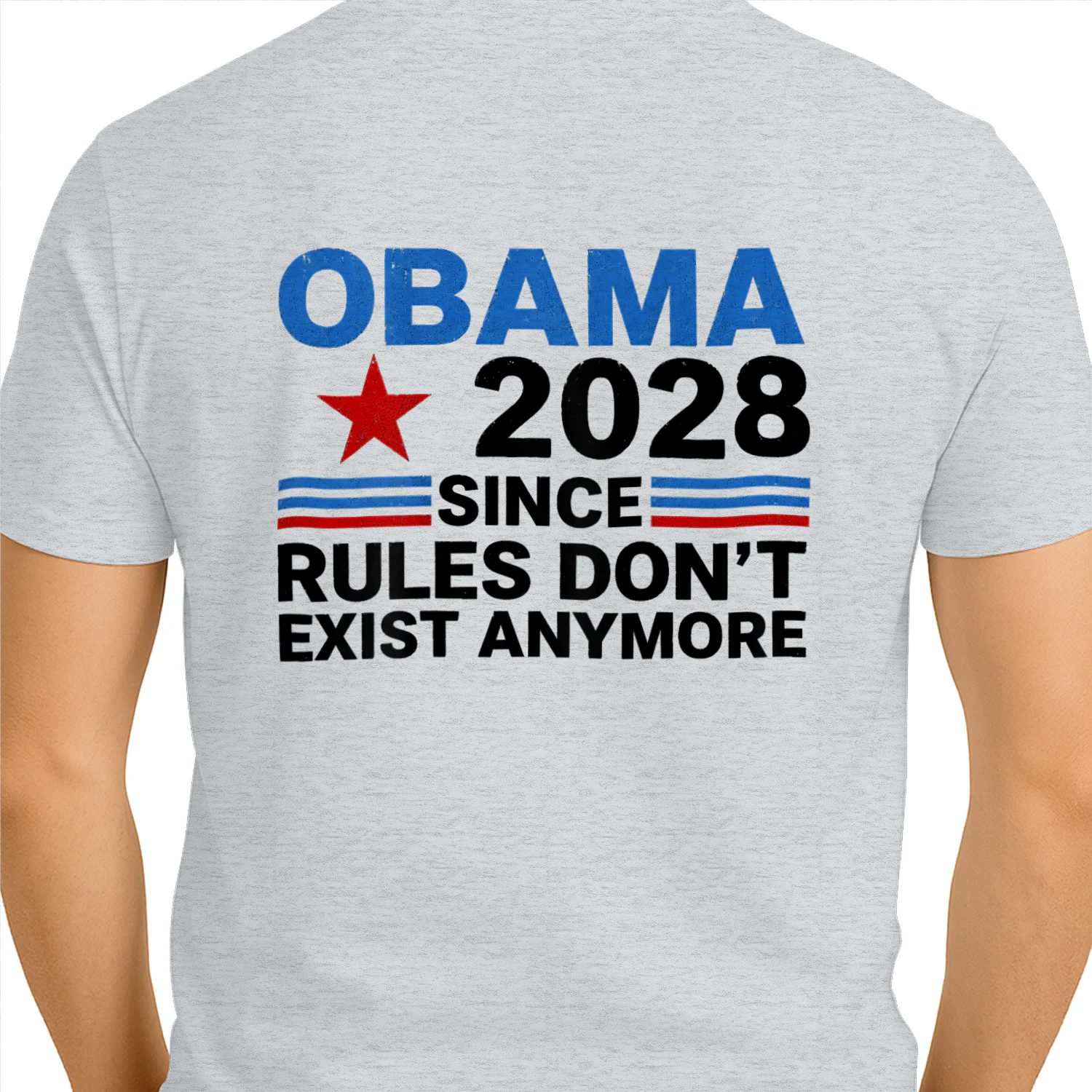 Obama 2028 Since Rules Don't Exist Anymore T-Shirt