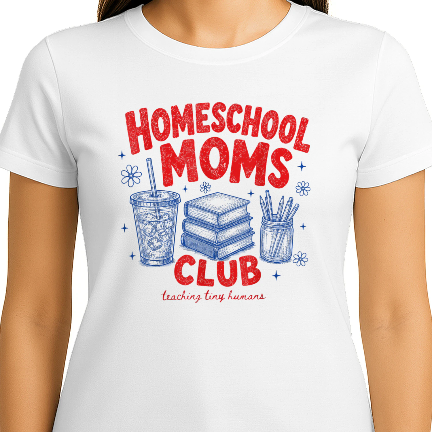 Homeschool Moms Club Homeschooling Mom Back to School T-Shirt