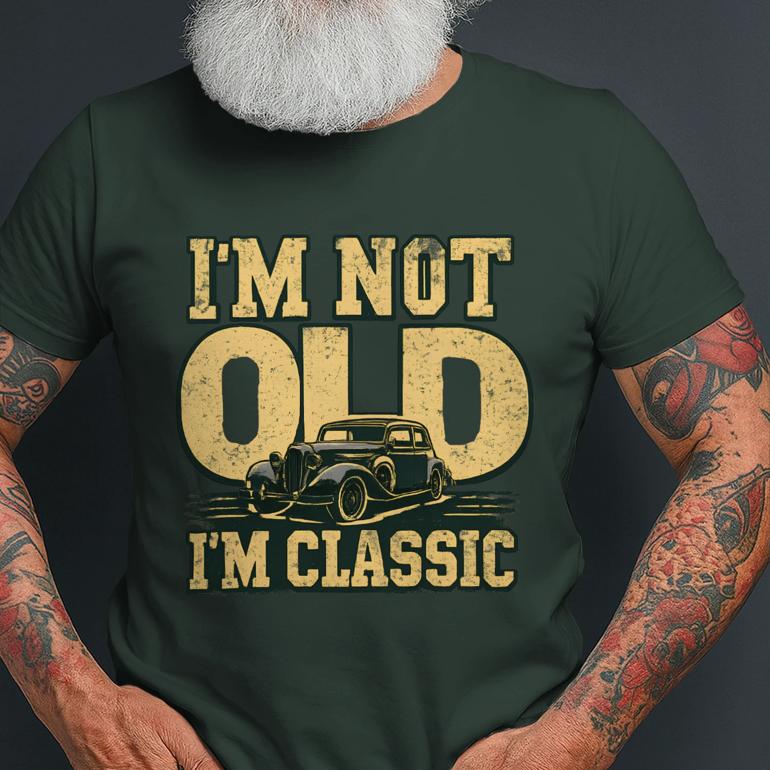 I’m Not Old I’m Classic Vintage Car T-Shirt