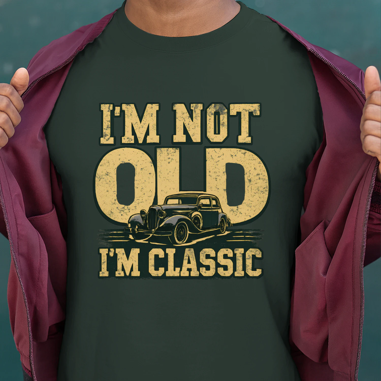 I’m Not Old I’m Classic Vintage Car T-Shirt