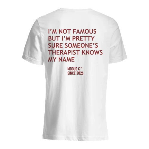 Funny Quote Design Therapist Humor Graphic Statement