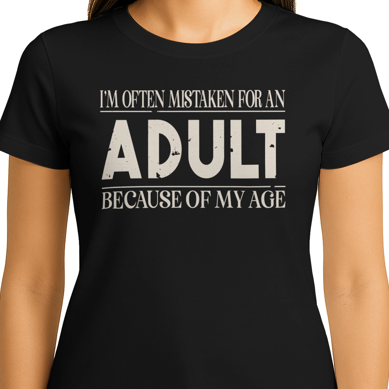 I'm often mistaken for an adult because of my age Classic Unisex T-shirt