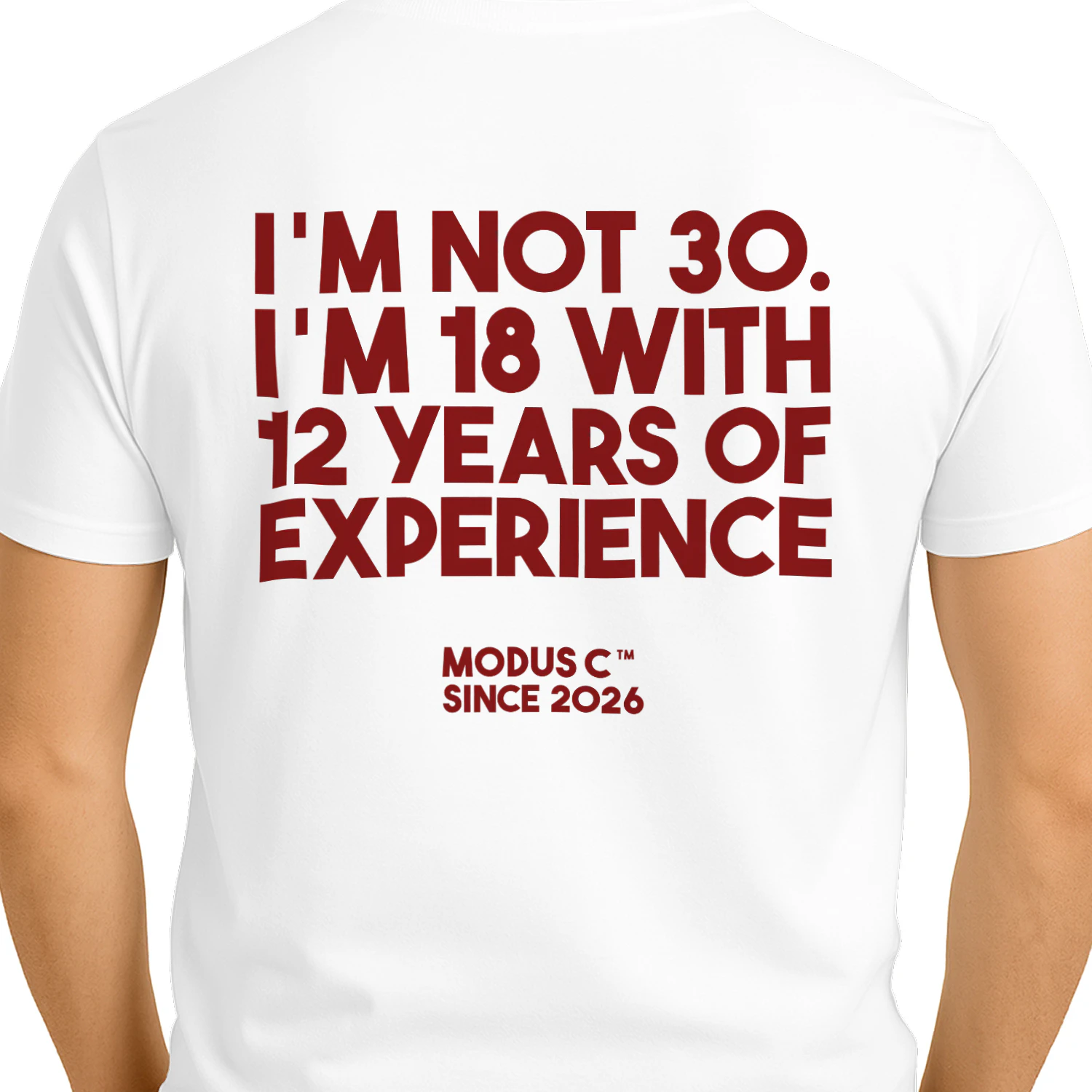 Funny I'm Not 30 I'm 18 With 12 Years Of Experience Graphic Classic Unisex T-shirt