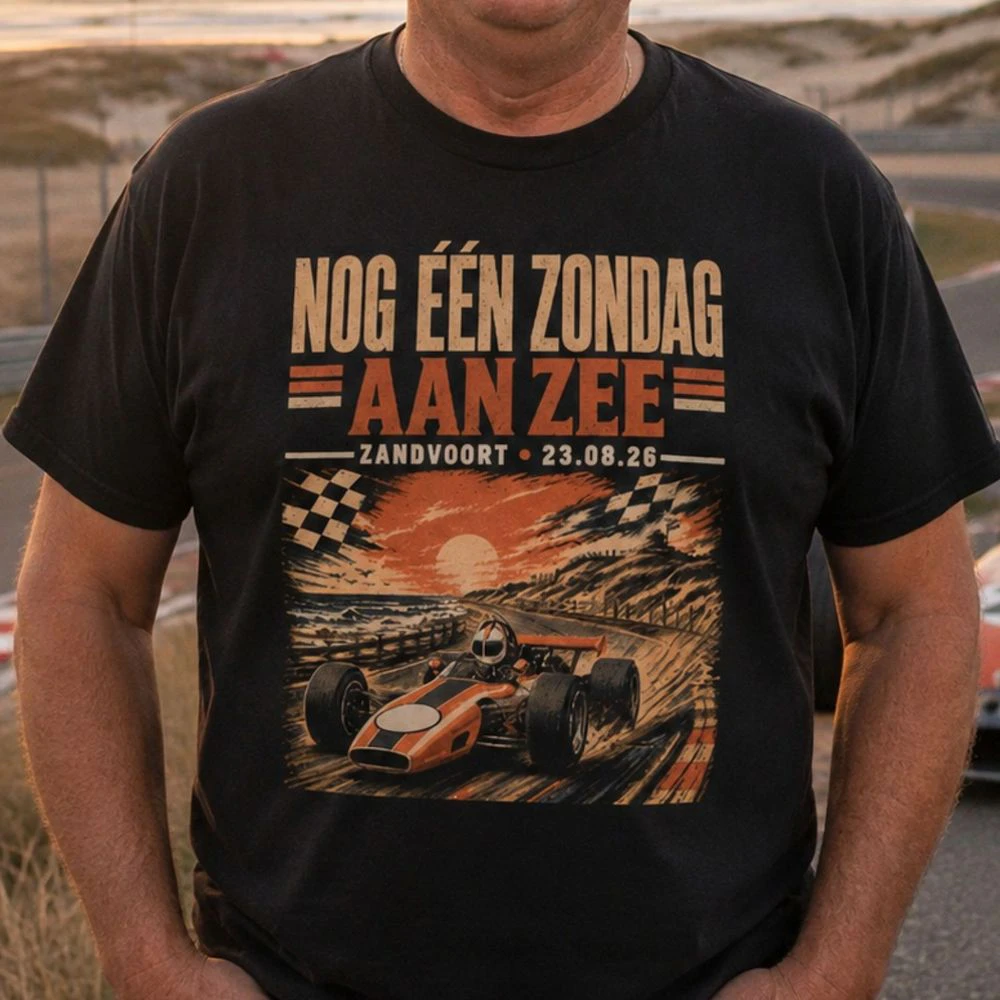Nog Eén Zondag Aan Zee – Vintage Zandvoort 2026 Shirt