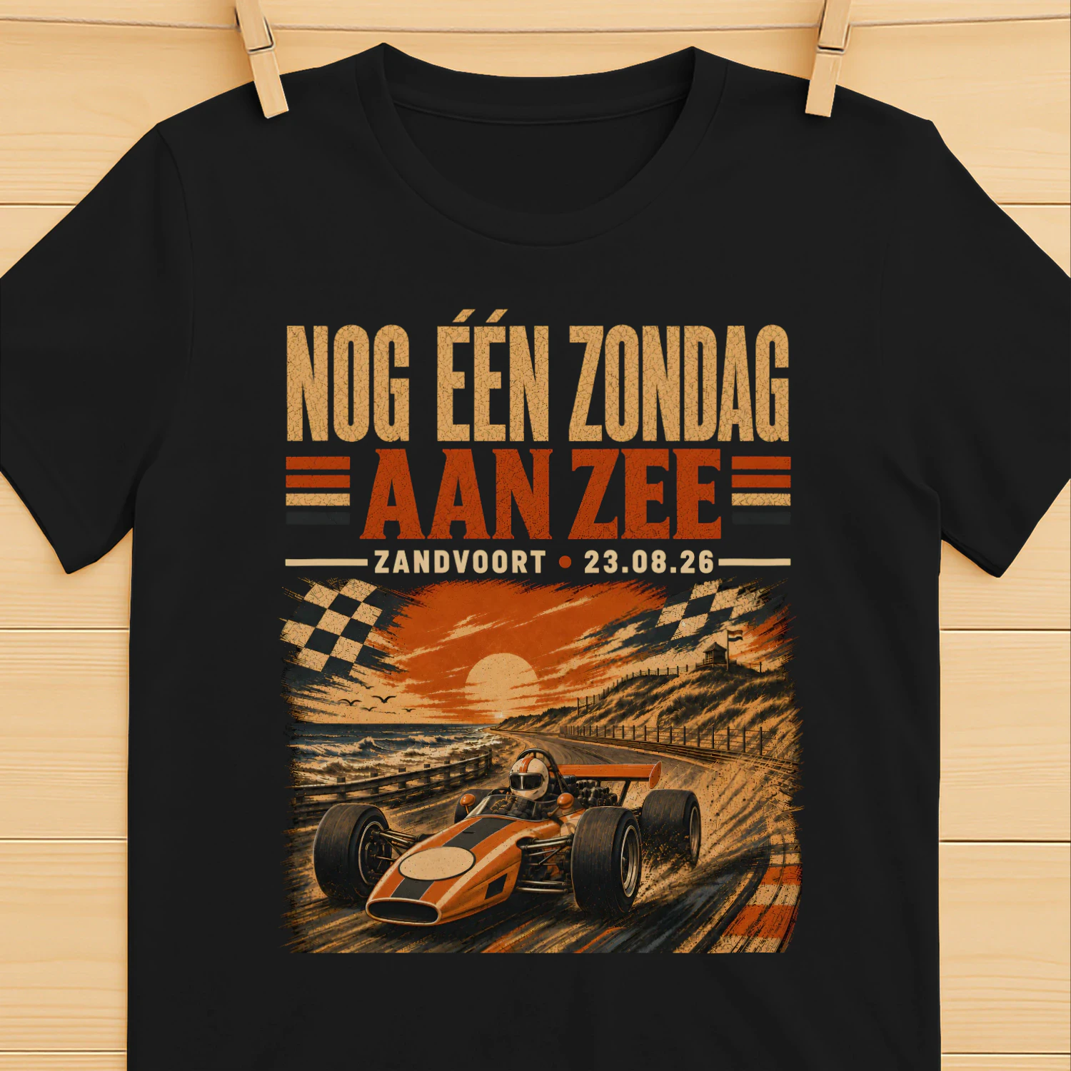 Nog Eén Zondag Aan Zee – Vintage Zandvoort 2026 Shirt