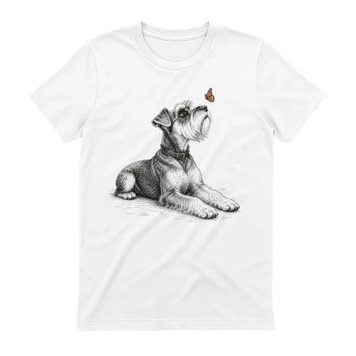 Schnauzer Butterfly