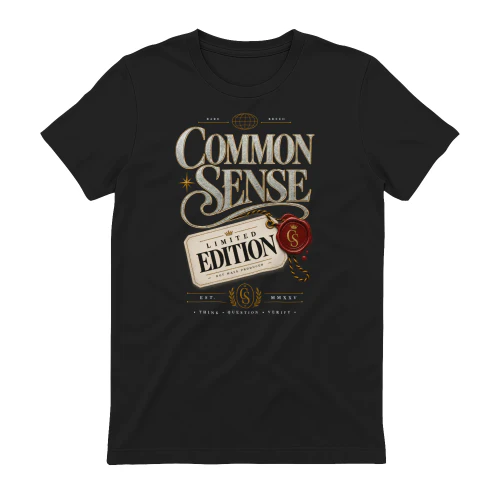 Common Sense Limited Edition (Black)