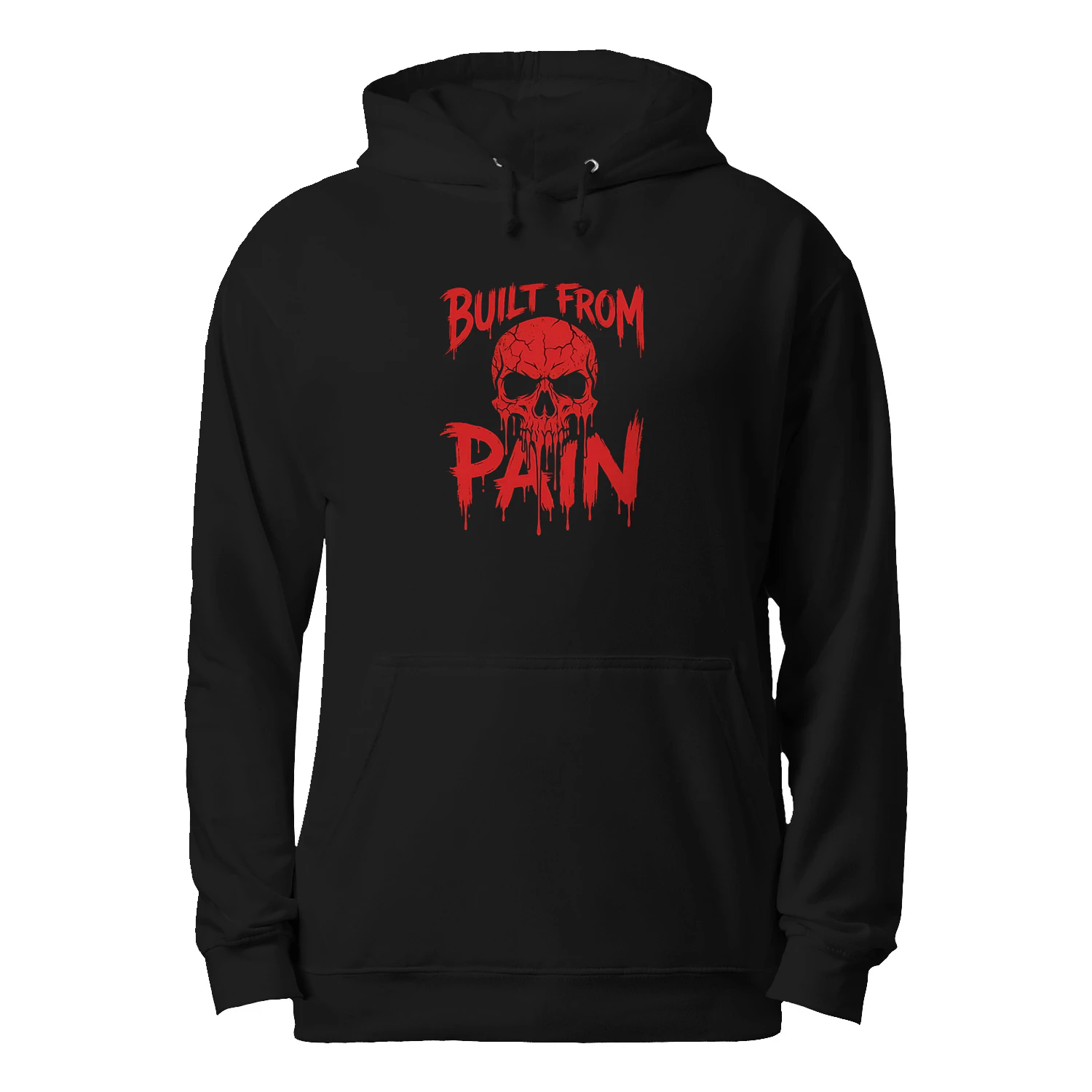 Built From Pain Skull Hoodie