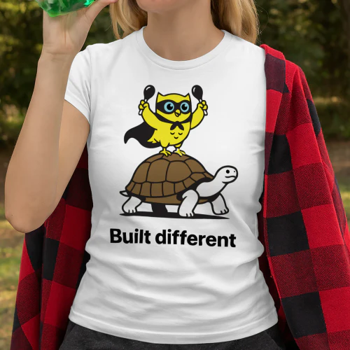 Built Different Turtle Tee