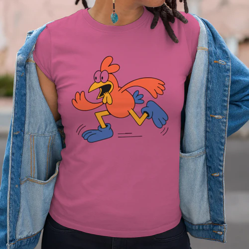 Funny Cartoon Rooster Kids Collection